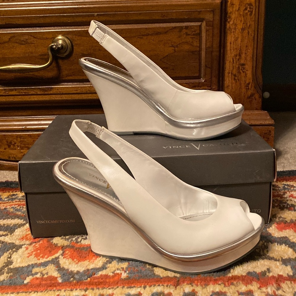 Vince Camuto Slingback Wedges